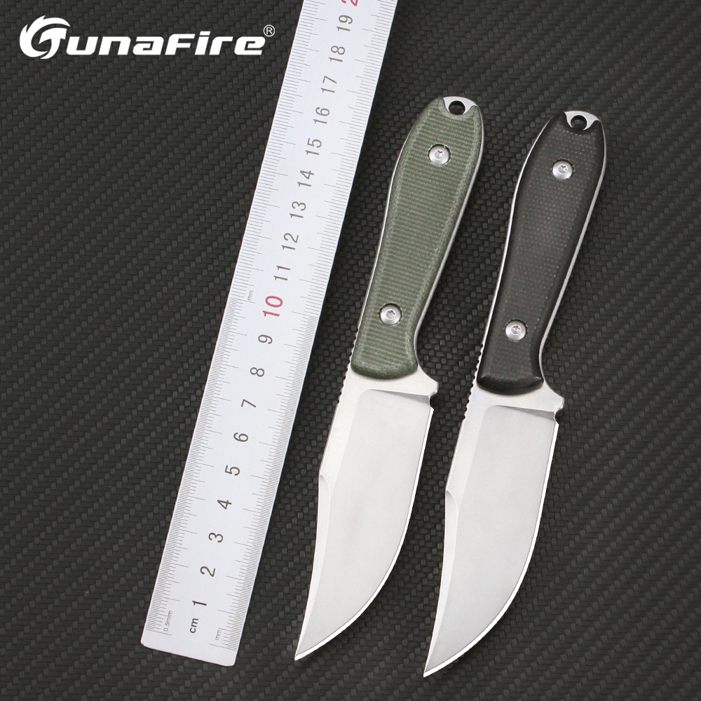 Hunting Camp Outdoor Kitchen - Tunafire D2 Fixed Blade Knife Outdoor