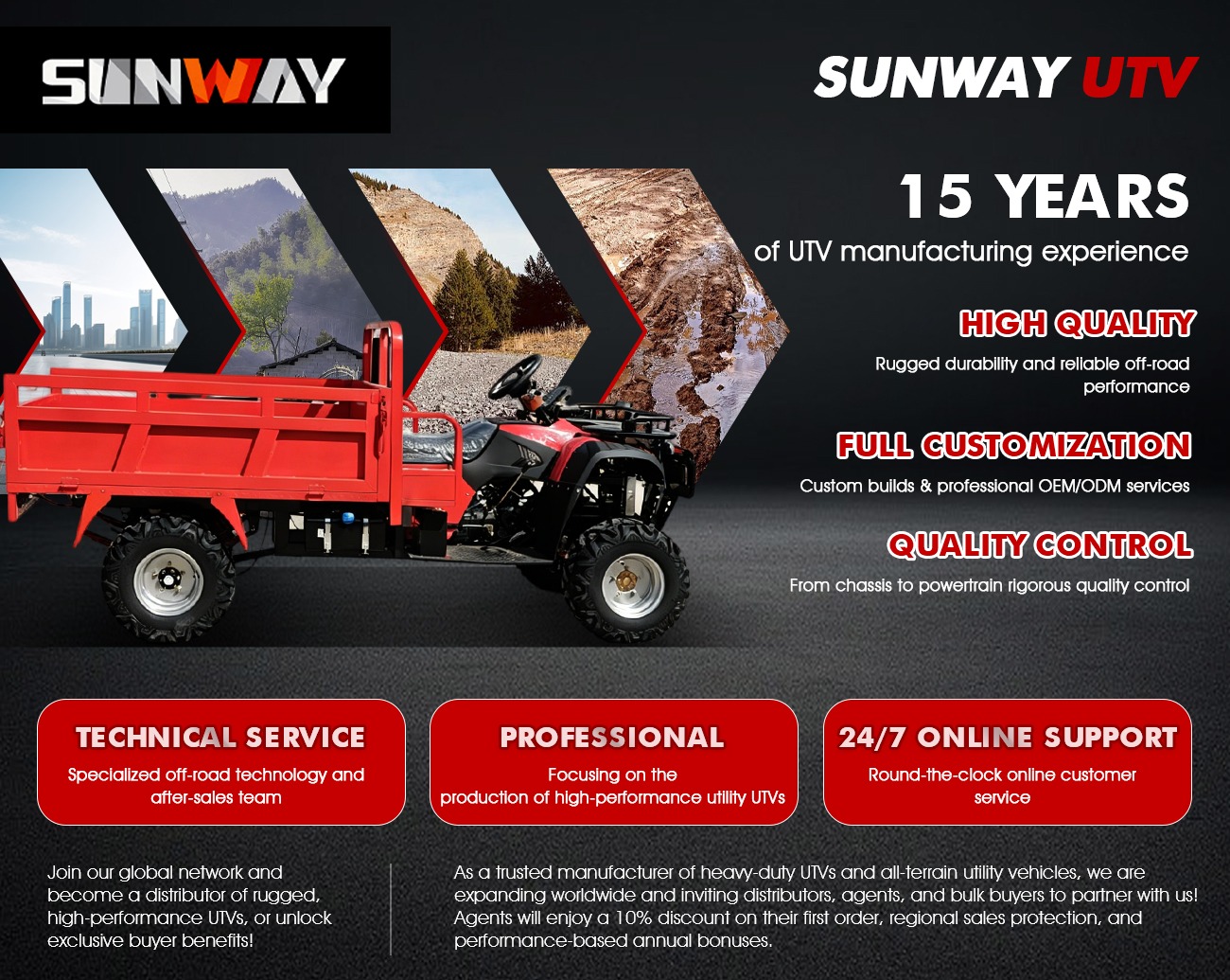 Customized Shaft Drive Agricul - Outdoor Hunting Vehicle recension och pris
