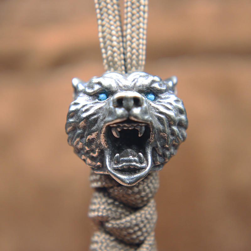 Paracord Bead Lanyard Pendant  - Paracord Survival Bracelet recension och pris