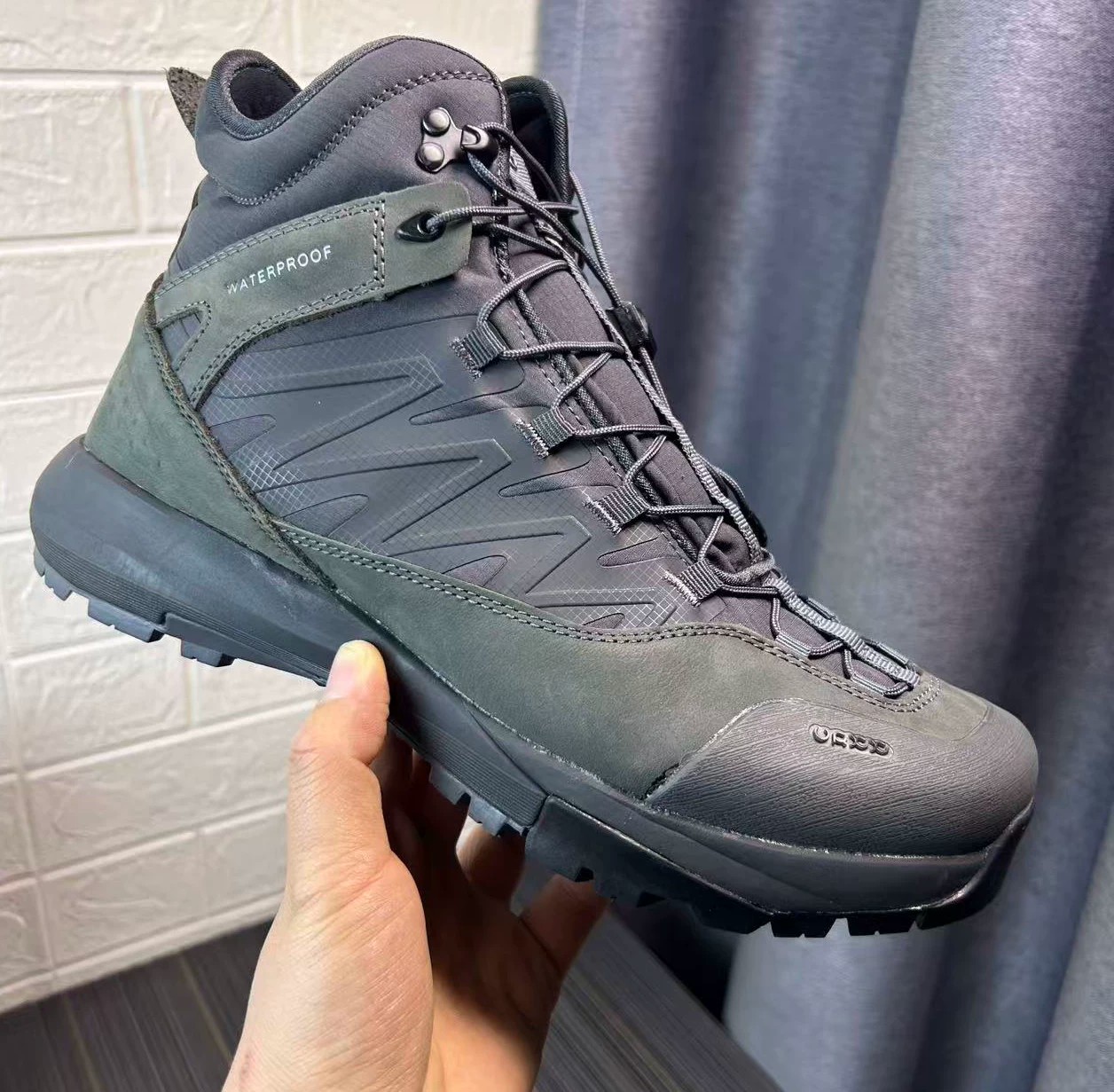 High Top Hiking Leather Shoes  - Hunting Outdoor Brands recension och pris