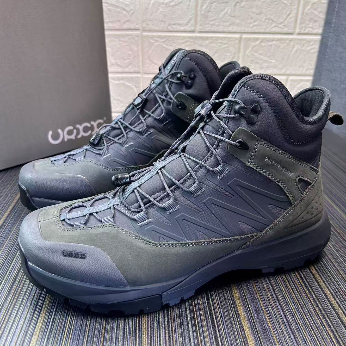 High Top Hiking Leather Shoes  - Hunting Outdoor Brands recension och pris