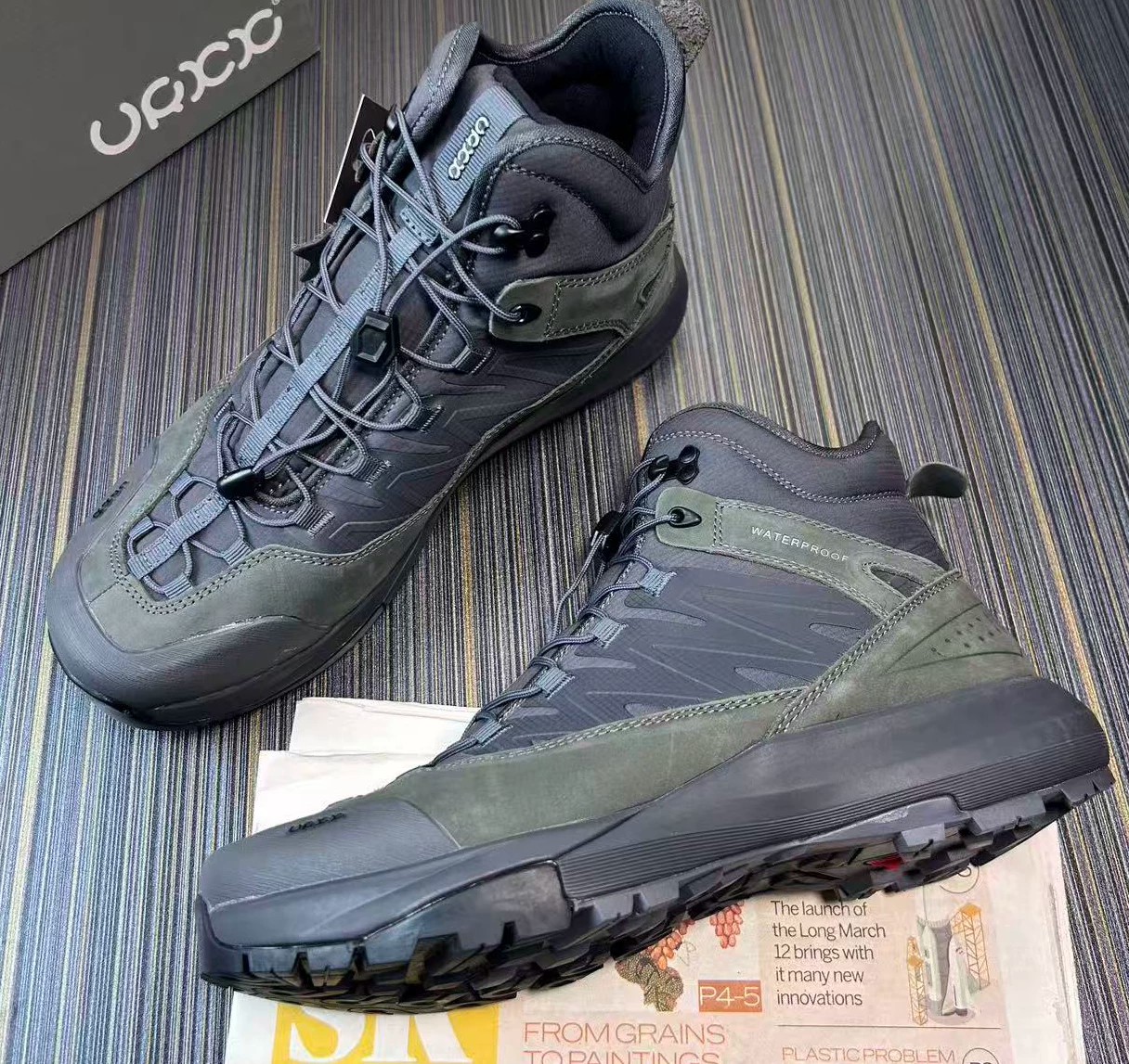 High Top Hiking Leather Shoes  - Hunting Outdoor Brands recension och pris