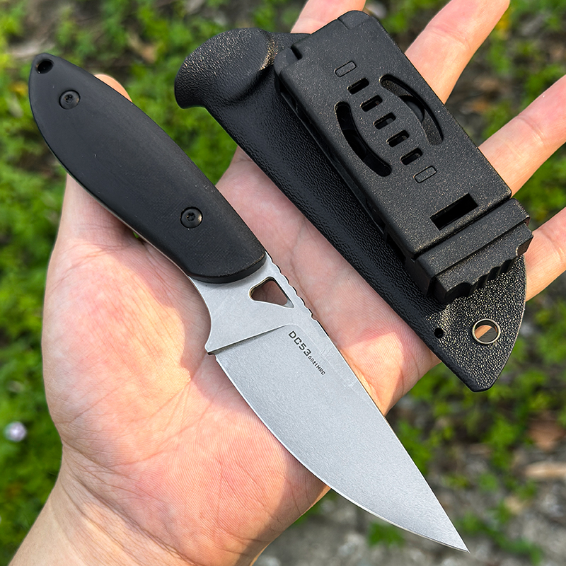 DC53 Steel G10 Handle Fixed Kn - Hunting Camp Outdoor Kitchen recension och pris