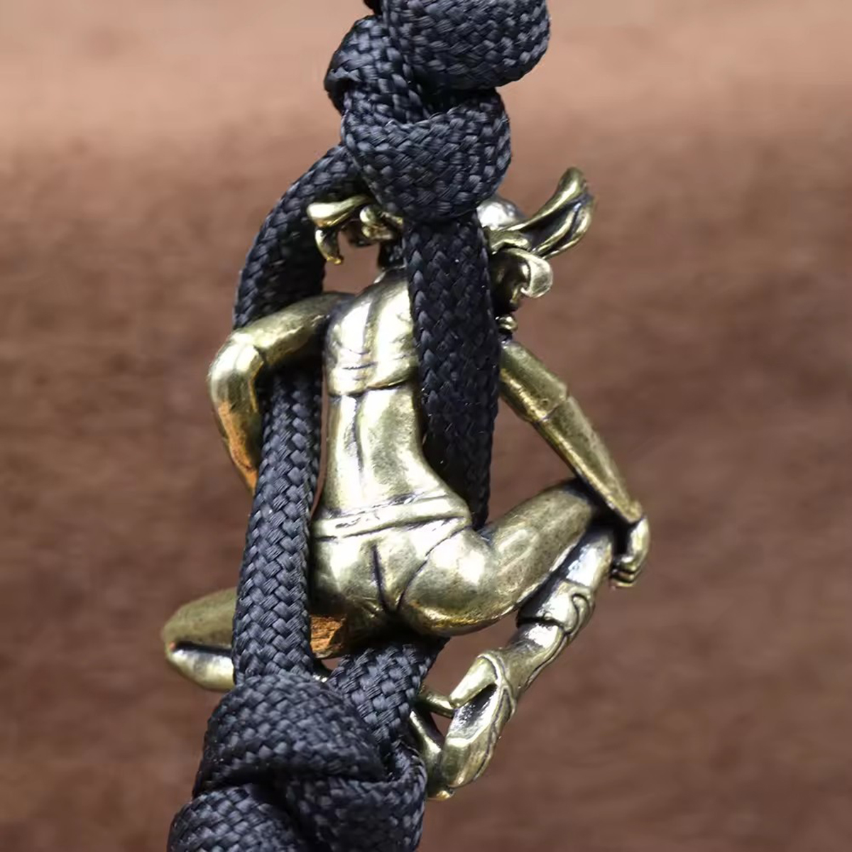 Beauty Girl Brass Knife Beads  - Paracord Survival Bracelet recension och pris