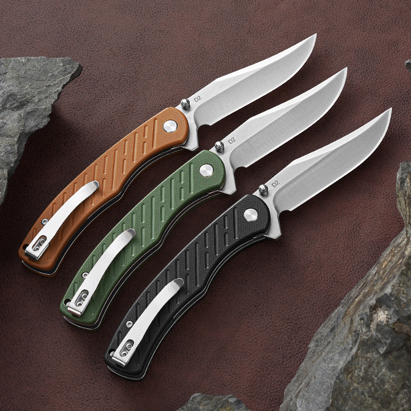 Free Wolf XLK03 D2 Blade Knife - Hunting Camp Outdoor Kitchen recension och pris