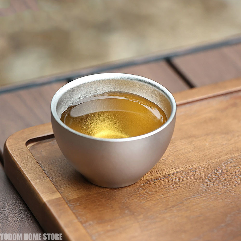 Small 100% Titanium Tea Cup Do - Outdoor Hunting Kitchen recension och pris