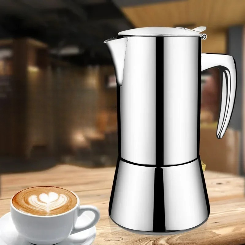 JUSTINLAU Moka Pots 200ml/300m - Outdoor Hunting Kitchen recension och pris