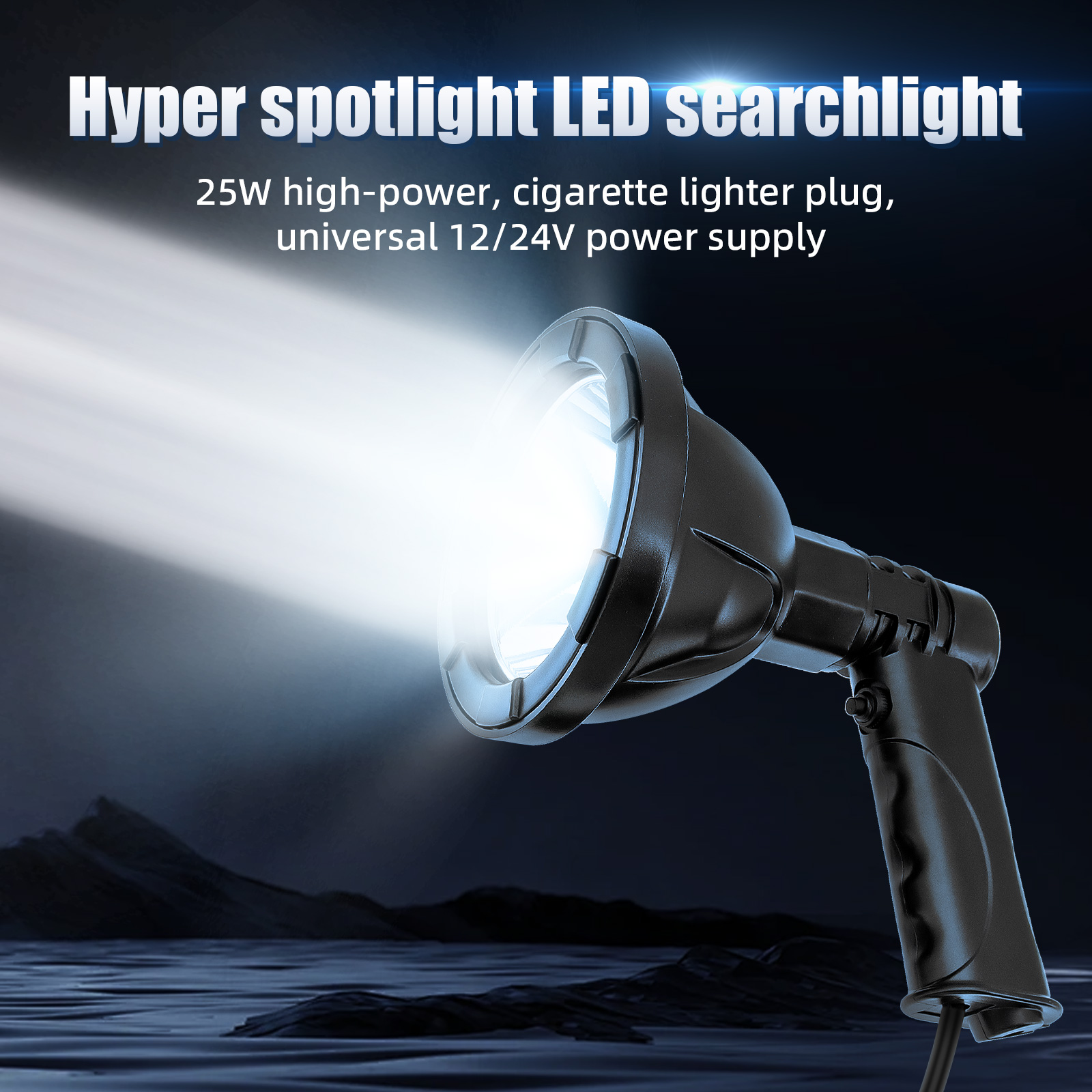 100W 4inch High Power Handheld - Outdoor Hunting Vehicle recension och pris