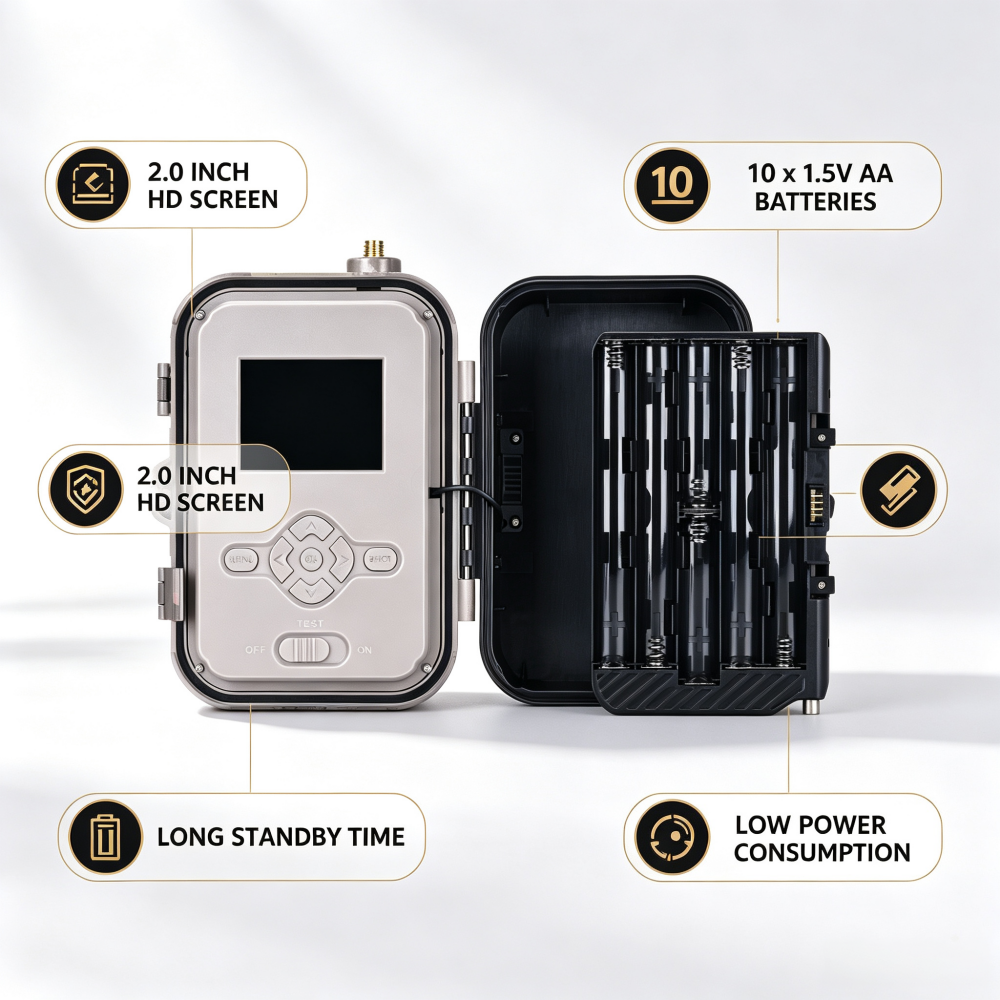 Outdoor 4G Built-in SIM Card 3 - Hunting And Outdoor Shows recension och pris