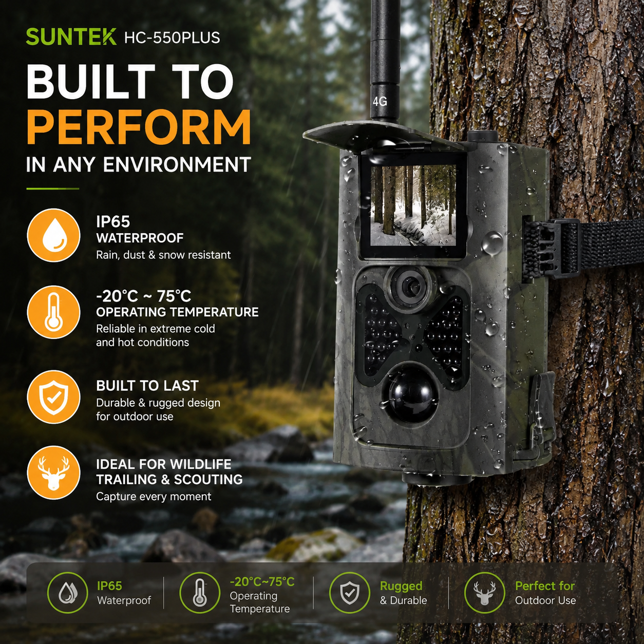 Outdoor 4G 30MP Infrared 2K Li - Hunting And Outdoor Shows recension och pris