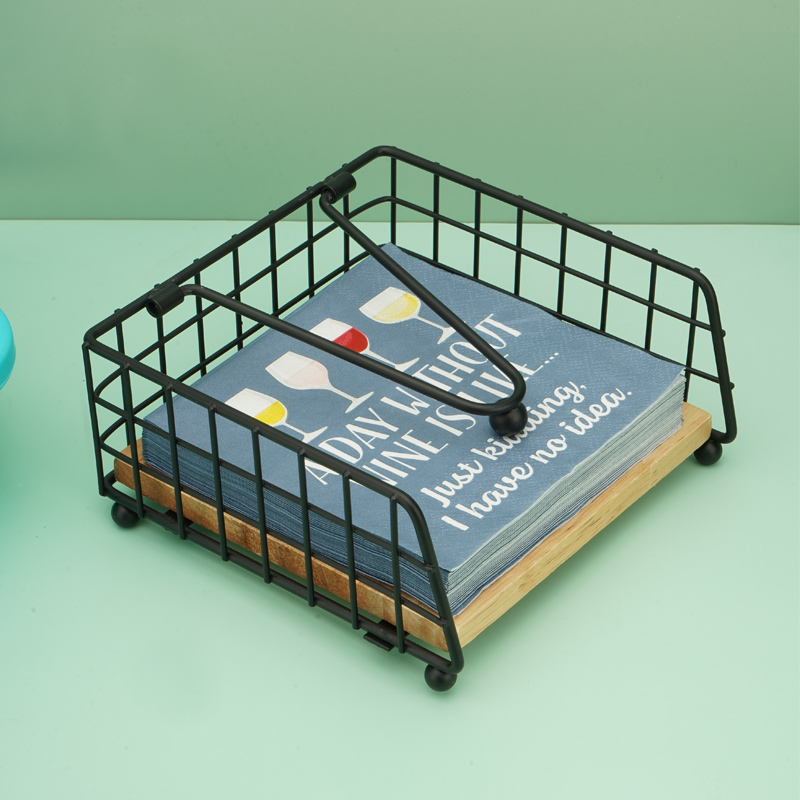 Square wooden napkin holder, s - Outdoor Hunting Kitchen recension och pris