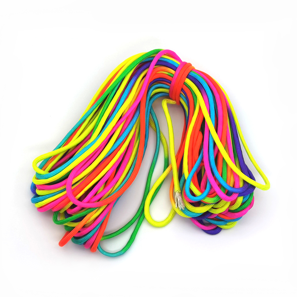 31meters 4mm Rainbow Colors Co - Paracord Survival Bracelet recension och pris
