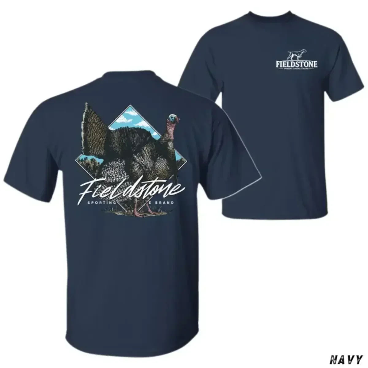 Fieldstone Turkey Hunting Grap - Outdoor Hunting Logo recension och pris