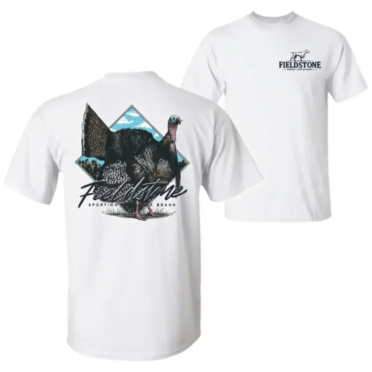 Fieldstone Turkey Hunting Grap - Outdoor Hunting Logo recension och pris