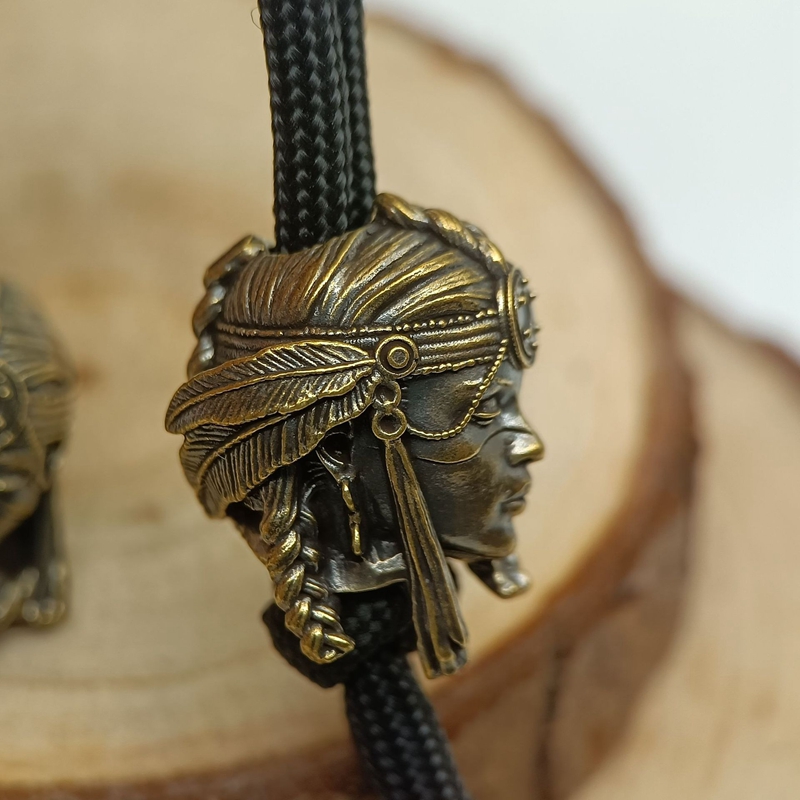 Tribe Female Warrior Brass Kni - Paracord Survival Bracelet recension och pris