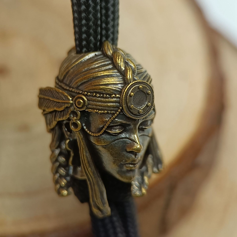 Tribe Female Warrior Brass Kni - Paracord Survival Bracelet recension och pris