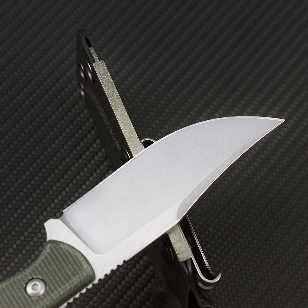 Tunafire D2 Fixed Blade Knife  - Hunting Camp Outdoor Kitchen recension och pris