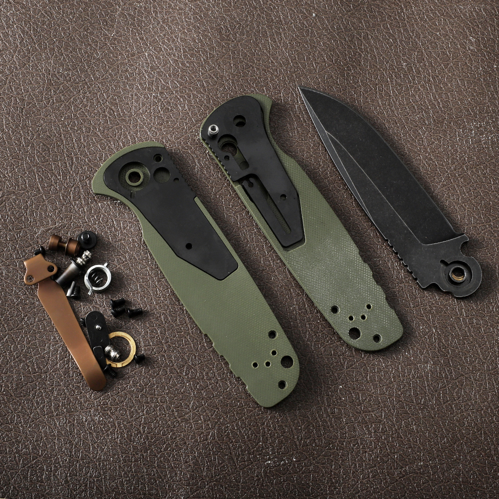 G10 handle folding knife, suit - Hunting Camp Outdoor Kitchen recension och pris