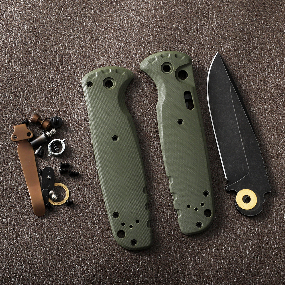 G10 handle folding knife, suit - Hunting Camp Outdoor Kitchen recension och pris