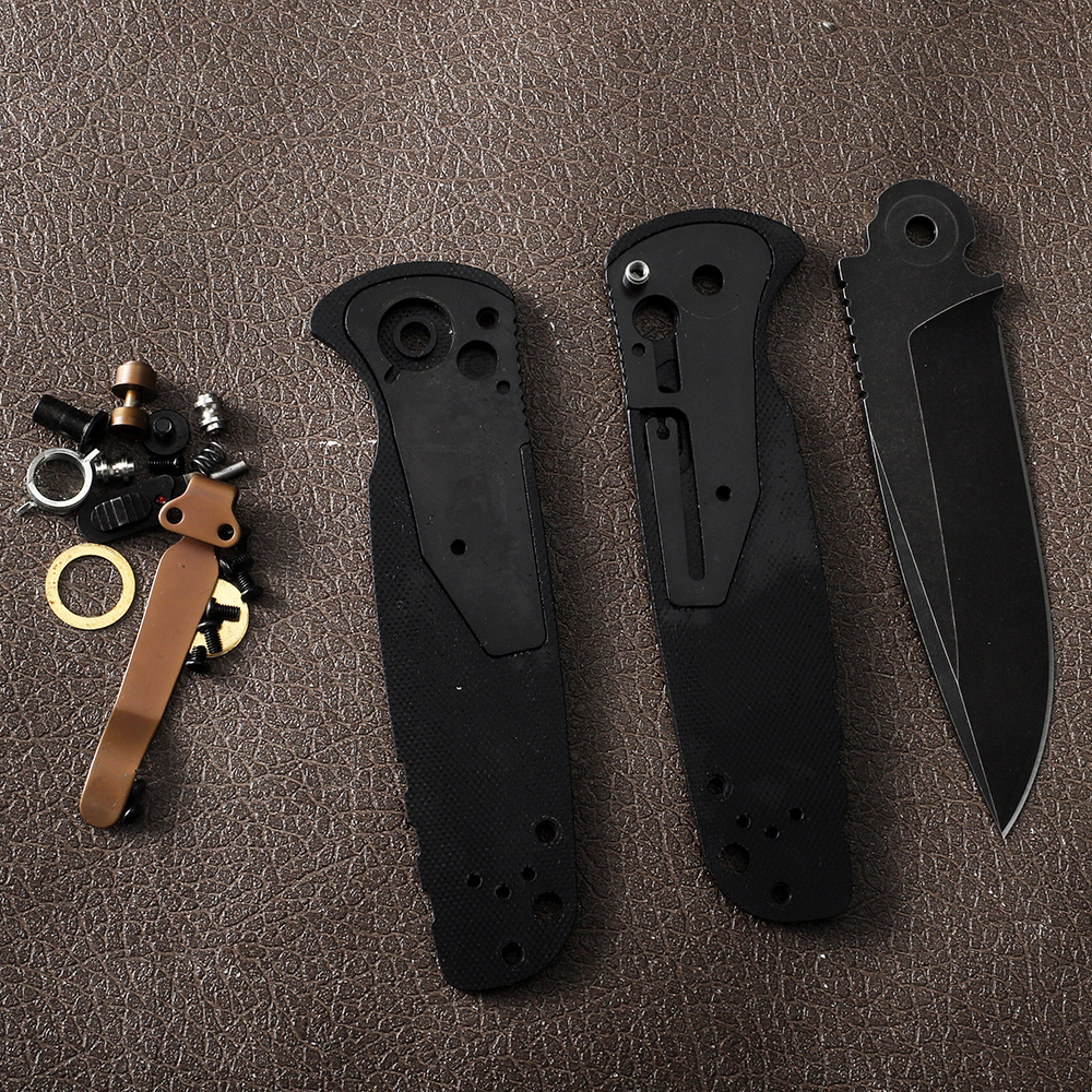 G10 handle folding knife, suit - Hunting Camp Outdoor Kitchen recension och pris