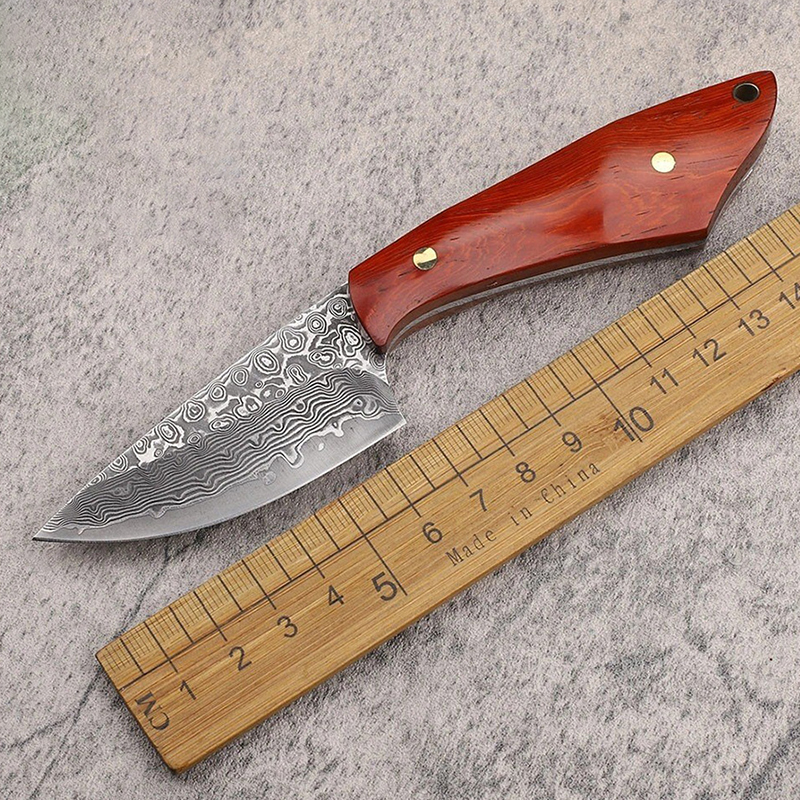 VG10 Damascus Steel Hunting  K - Hunting Camp Outdoor Kitchen recension och pris